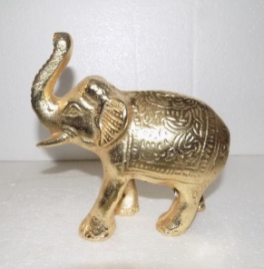 Brass Elephant Statue