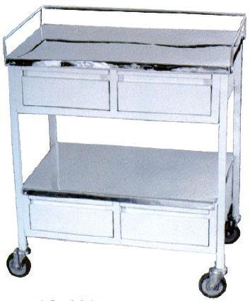 Stainless Steel Medicine Trolley