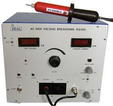 Ac high voltage breakdown tester