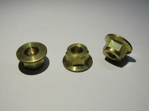 Brass Flange Nuts