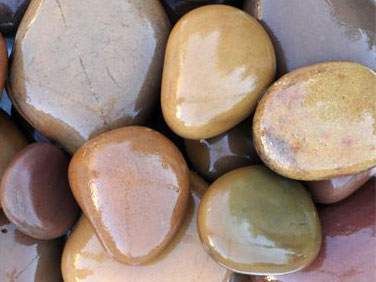 Himalayan Brown Natural Pebbles Stones