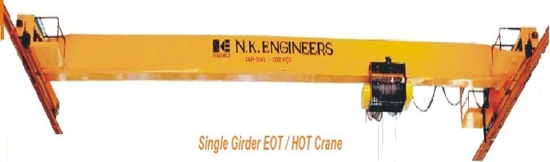 Single Girder Eot Crane