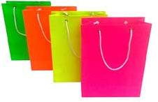 Colourful Shopping Paper Bags