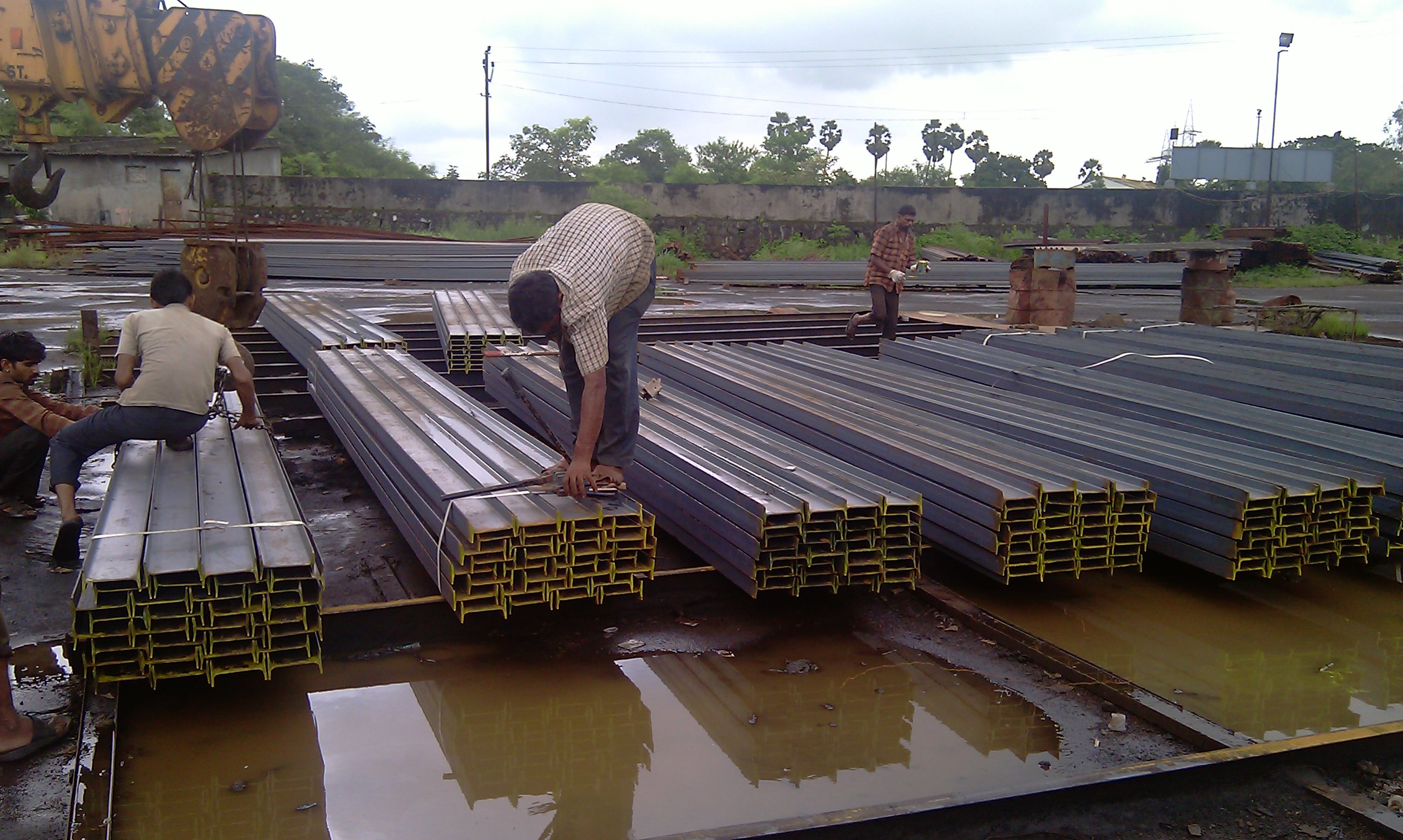 Mild steel Beam, for Manufacturing Unit, Water Treatment Plant