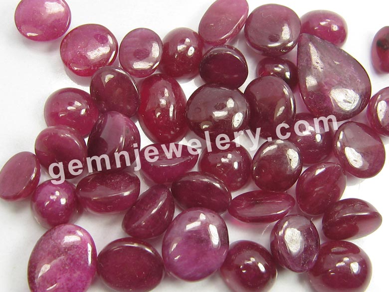African Ruby Gemstones