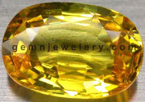 Sri Lankan Yellow Sapphire  Gemstones