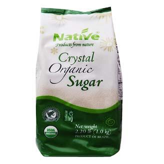 Native Crystal Organic Sugar