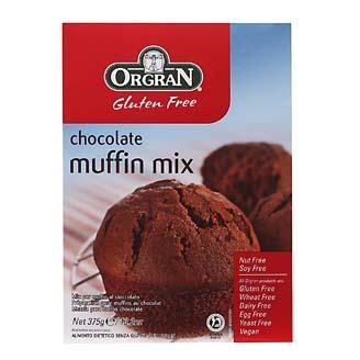 Orgran Gluten Free Chocolate Muffin Mix