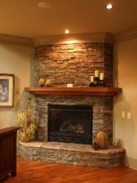 Stone Fireplace
