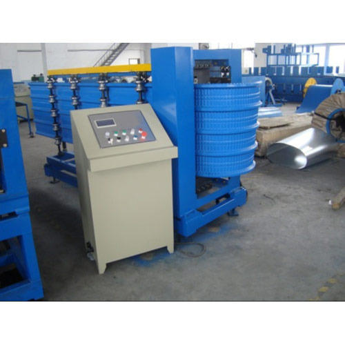 roofing sheet crimping machine