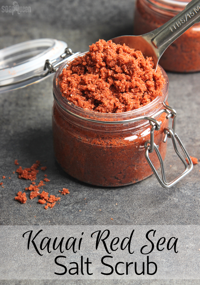 Kauai Red Sea Salt Scrub