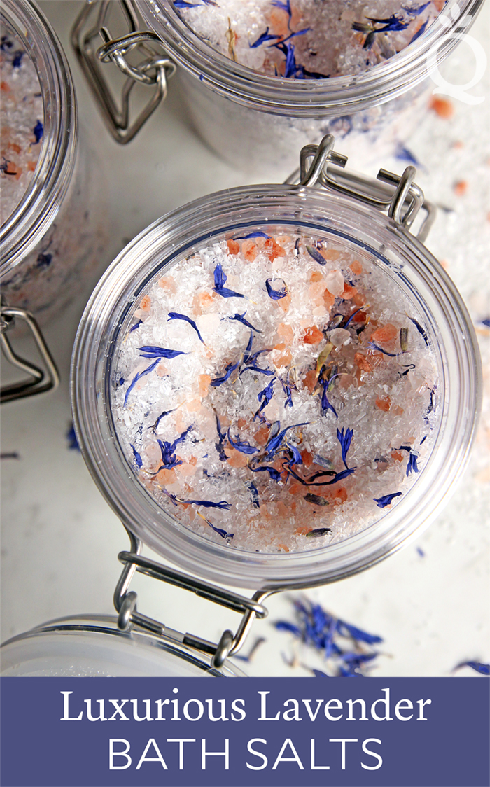 Luxurious Lavender Bath Salt DIY
