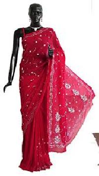 sequin work sarees