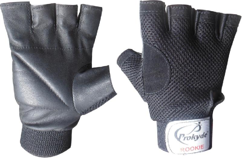 Leather palm Prokyde Rookie Gym Gloves, Size : S/M/L/XL