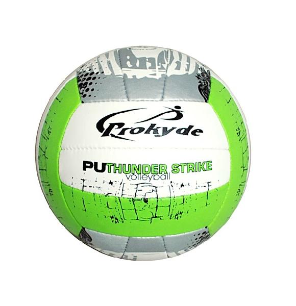 18-panel rubber covering Prokyde Thunder Strike Volleyballs, Size : 4
