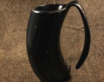 Horn Drinking Mug