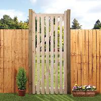 wooden gates