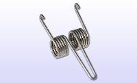 Metal Double Torsion Springs, for Industrial, Certification : ISI Certified