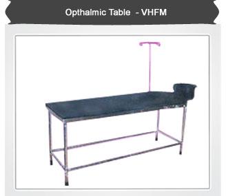 opthalmic table