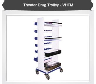 Theater drug trolley