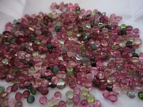 Tourmaline Round Cabes Stone