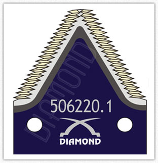 KD 506220.1 Combine Harvester Blades