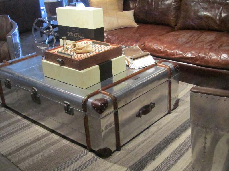 Metal Coffee Table With Storage