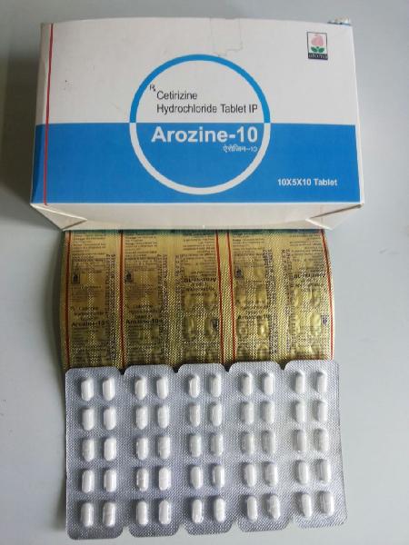 Arozine-10 Tablets