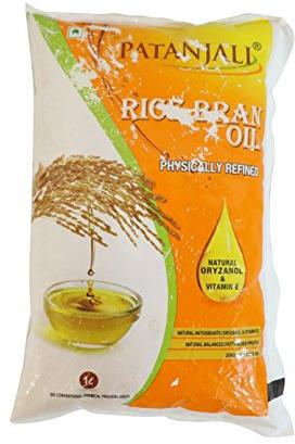 Patanjali Rice Bran Oil Pouch