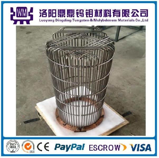 Heating Element, Tungsten Birdcage Heater For Vacuum Or Gas Protected