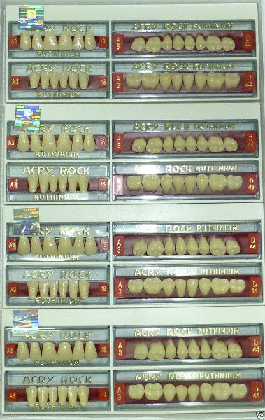 Acry rock Acrylic teeth set