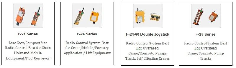 Crane control equipments