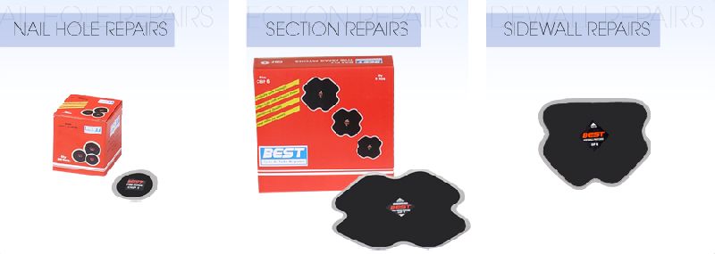 Bias Ply Tyre Repair Patches