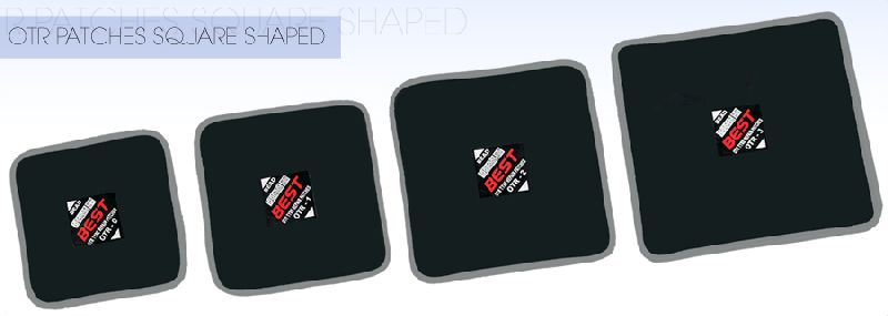 Square Shaped OTR Repair Patches