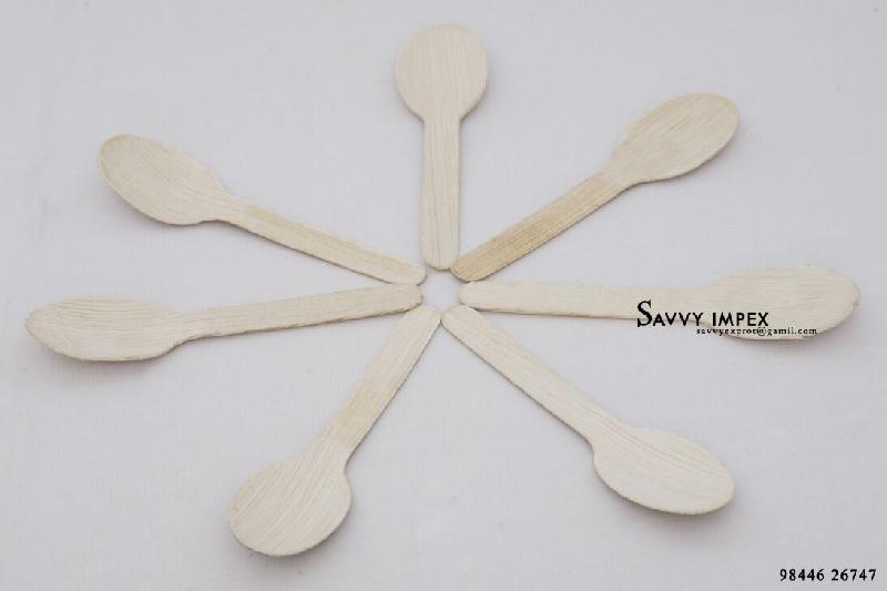 Areca leaf spoons