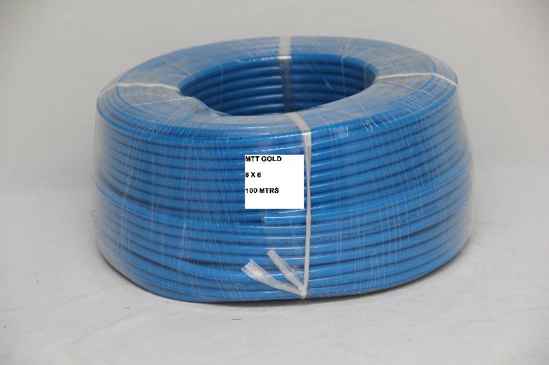 Polyurethane Tubes Blue (MTT GOLD) (8mm x 6mm)