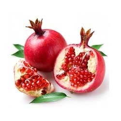 Organic Fresh Pomegranates, for Making Custards, Making Juice, Making Syrups., Packaging Type : Curated Box