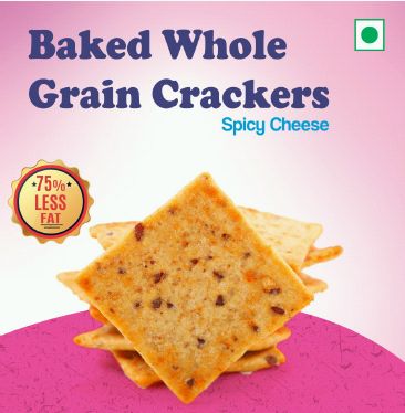Baked Whole Grain Crackers