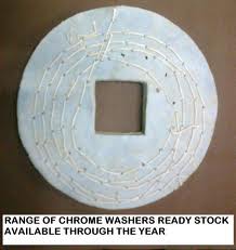 ginning leather washer