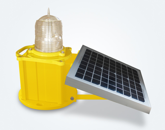 Solar aviation lights