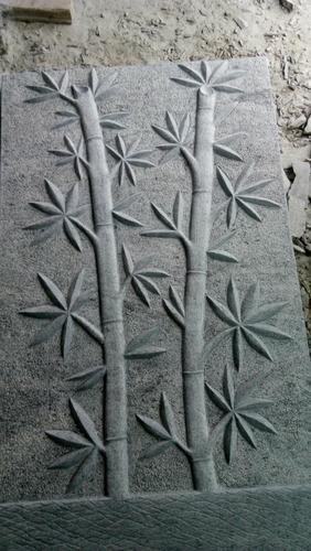 Stone Bamboo Tree Carvings