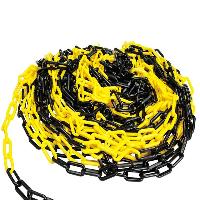 Yellow and Black Plastic Chain