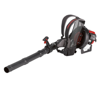 Backpack Blower, for Heavy-duty (Wet leaves, heavy debris), Color : Red