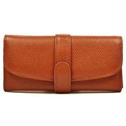 Leather Plain Wallet