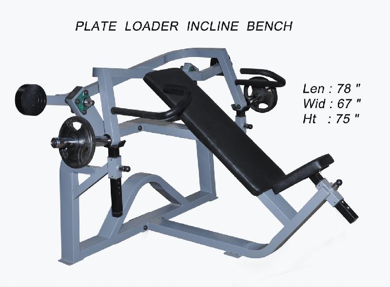 Plate Loaded Incline Bench