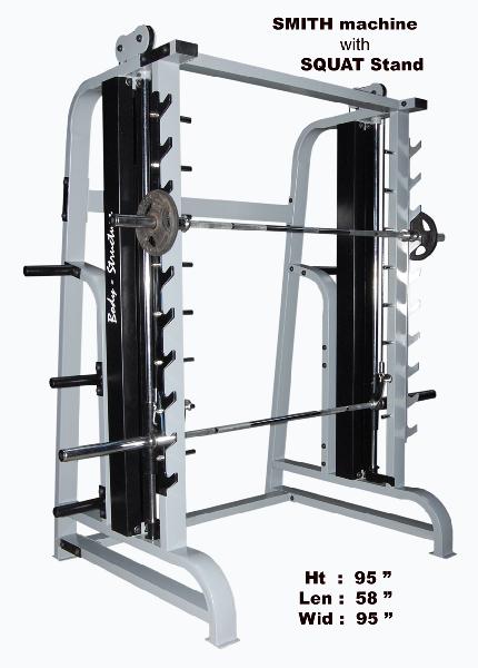 Smith Machine with Squat Stand