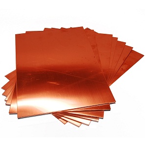 Copper Sheets & Plates, Width : From: 300mm up to 1250mm