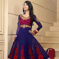 Ladies Anarkali Suit, Size : M, XL