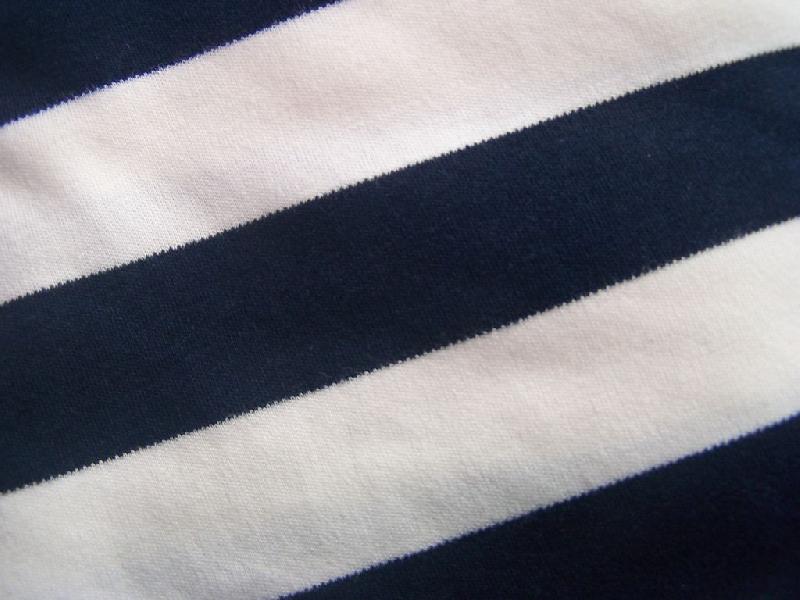 Engineering Stripe Knitted Fabric