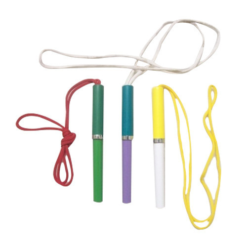 Blue Plastic Rope Pens, for Writing, Style : Comomon
